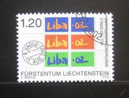 Poštová známka Lichtenštajnsko 2002 LIBA výstava Mi# 1185