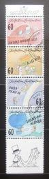 Poštové známky Lichtenštajnsko 1995 Psaní dopisù Mi# 1111-14