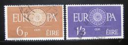 Poštové známky Írsko 1960 Európa CEPT Mi# 146-47 Kat 30€