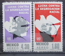 Potov znmky Mexiko 1978 Rok proti rasismu Mi# 1607-08 - zvi obrzok