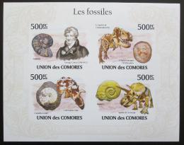 Poštové známky Komory 2009 Fosílie, pravìk Mi# 2642-45 B