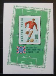Poštová známka Maïarsko 1966 MS ve futbale Mi# Block 53