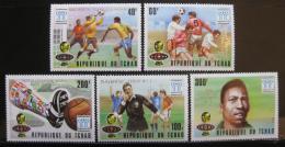 Poštové známky Èad 1978 MS ve futbale pretlaè Mi# 841-45
