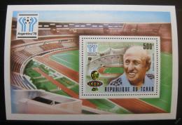 Poštová známka Èad 1978 MS ve futbale pretlaè Mi# Block 74