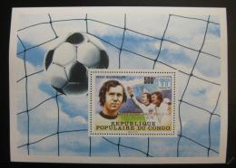Poštová známka Kongo 1978 MS ve futbale, pretlaè Mi# Block 18