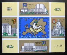 Poštová známka Maïarsko 1980 Konference bezpeènosti Mi# Block 147 B Kat 30€