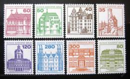 Poštové známky Západný Berlín 1979-82 Hrady Mi# 611,614-15,673-77 Kat 13.70€