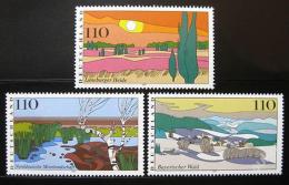 Poštové známky Nemecko 1997 Scénické regiony Mi# 1943-45