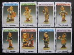 Poštové známky Svätý Vincent 1990 Figuríny Mi# 1609-16