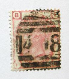 Poštová známka Ve¾ká Británia 1873 Krá¾ovna Viktória SC# 61, desky è. 11 Kat $48