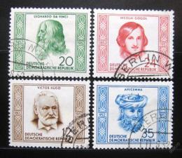 Poštové známky DDR 1952 Osobnosti Mi# 311-14