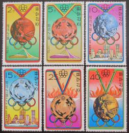 Poštové známky KLDR 1976 LOH Mnichov Mi# 1516-21