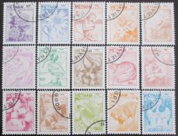 Poštové známky Vietnam 1984 Fauna a flóra Mi# 1529-43