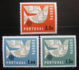 Poštové známky Portugalsko 1963 Európa CEPT Mi# 948-50