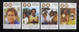 Poštové známky Tonga 1990 Rotary Intl. Mi# 1148-51