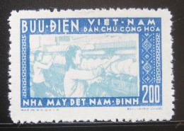 Poštová známka Vietnam 1957 Textilní závod Nam Dinh Mi# 55