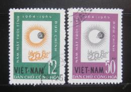 Poštové známky Vietnam 1964 Rok Slunce Mi# 296-97