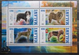 Poštové známky Malawi 2013 Psy