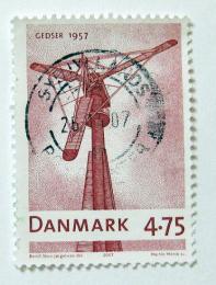 Poštová známka Dánsko 2007 Mlýn Gedser Mill Mi# 1455