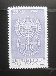 Poštová známka Mali 1962 Boj proti malárii Mi# 49
