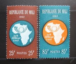 Poštové známky Mali 1962 Africká poštovní unie, UPAF Mi# 51-52