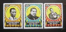 Poštové známky Mali 1971 Ameriètí hudebníci Mi# 298-300 Kat 12€ 	