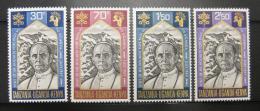 Poštové známky K-U-T 1969 Papež Pavel VI. Mi# 189-92
