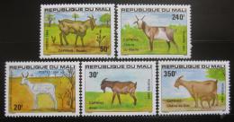 Poštové známky Mali 1984 Kozy Mi# 983-87