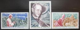 Poštové známky Dahomey 1966 Papež Pavel VI. Mi# 282-84
