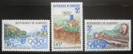 Poštové známky Dahomey 1967 ZOH Grenoble Mi# 325-27