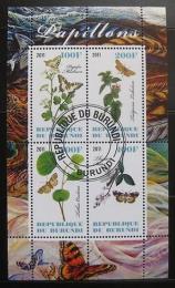 Poštové známky Burundi 2011 Motýle