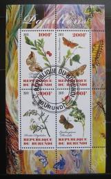 Poštové známky Burundi 2011 Motýle