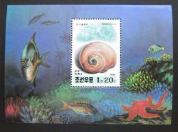 Poštová známka KLDR 1994 Podmorská fauna Mi# Block 305