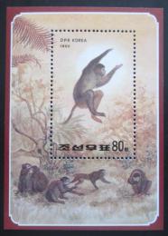 Poštová známka KLDR 1992 Opice Mi# Block 267