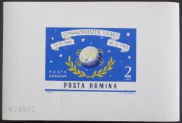 Poštová známka Rumunsko 1964 Lety do vesmíru Mi# Block 56 Kat 12€