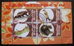 Poštové známky Kongo 2010 Masožravci IV
