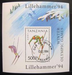 Poštová známka Tanzánia 1994 ZOH Lillehammer Mi# Block 239