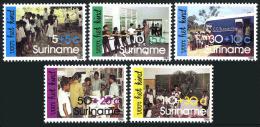 Poštové známky Surinam 1986 Aktivity mládeže Mi# 1189-93