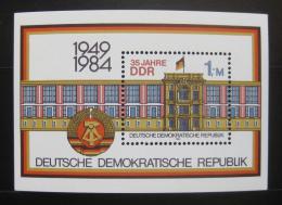 Poštová známka DDR 1984 Výroèí vzniku Mi# Block 77