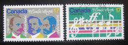 Poštové známky Kanada 1980 Státní hymna Mi# 768-69