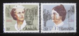 Poštové známky Kanada 1985 Slavné ženy Mi# 946-47