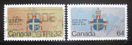 Poštové známky Kanada 1984 Návštìva papeže Mi# 925-26