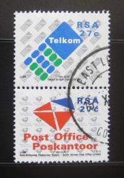 Poštové známky JAR 1991 Poštovní služby, pár Mi# 823-24