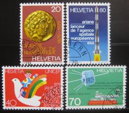 Poštové známky Švýcarsko 1979 Výroèí a události Mi# 1161-64