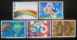 Poštové známky Švýcarsko 1989 Výroèí a události Mi# 1397-01