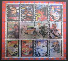 Poštové známky Udmurtská republika 2000 Závodní autá