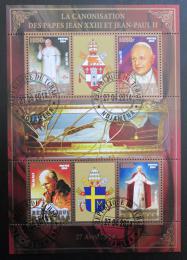 Potov znmky ad 2014 Pape Jan Pavel II., zlat psmo