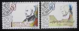 Poštové známky Lichtenštajnsko 1991 Výroèí Mi# 1013-14