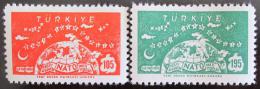 Poštové známky Turecko 1959 NATO, 10. výroèie Mi# 1621-22
