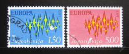 Poštové známky Juhoslávia 1972 Európa CEPT Mi# 1457-58